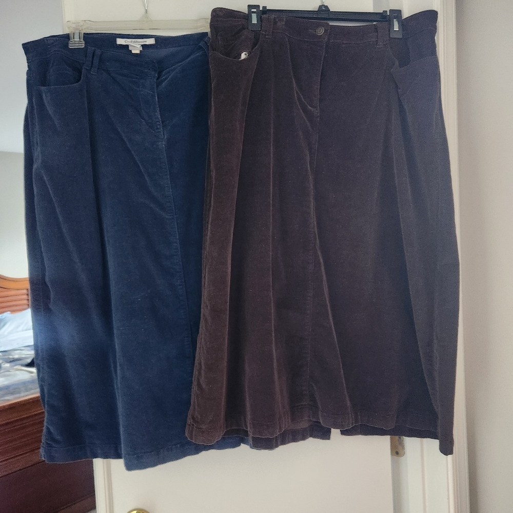 Four size 18 skirts